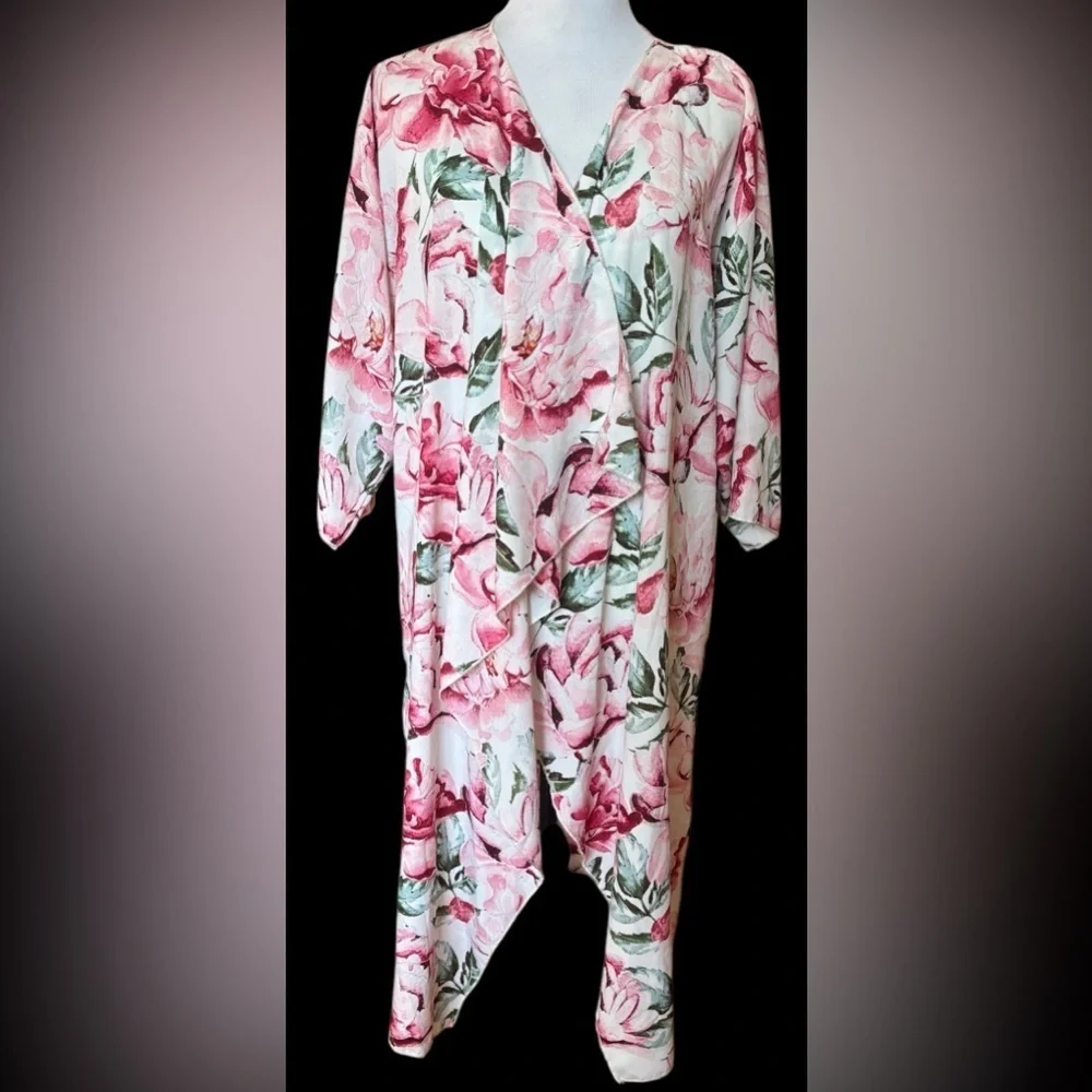 LulaRoe Floral Coverup Size L